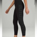 Lululemon  Align legging High-Rise Pant 26" *Graphic RARE spellout Photo 6