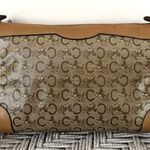 CELINE  Macadam Diffusion Tan Canvas and Leather Crossbody Bag Photo 2