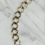 Vintage Womens Gold Tone Chain Link Belt Tassel Charm Small/Medium (S/M) ✨ Photo 9