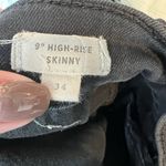 Madewell 9" Mid-Rise Skinny Jeans in Lunar Wash TENCEL Denim Edition size 34 /16 Photo 11