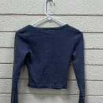 Edikted  Leah Blue  Henley Top size S Photo 4