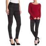 Max Studio Plaid Pull-On Pants Ponte Leggings Size M New w/Tag Photo 1