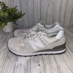 New Balance Womens Size 9.5 574 Light Gray Photo 2