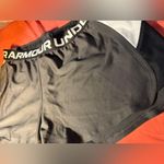 Under Armour Women's Athletic Shorts in Black and White Photo 3