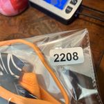 Cupshe Swimsuit Womens S Orange Blue Lace Up Strappy Two Piece Bikini NEW Photo 6