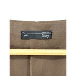 Dazy Brown Retro Mod Bow Crop Top Size S Hook Eye Closure Sleeveless Y2K Style Photo 2