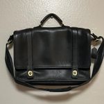 Coach Vintage  Black Leather Messenger Bag Photo 0