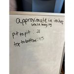 J.Jill  Women's Size L Blue Wide Strap V Neck Midi Tank Dress EUC Photo 6