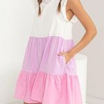 HYFVE  Poplin Pastel Color Block‎ Dress Photo 0