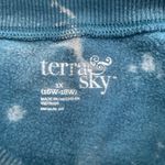 Terra & Sky Women's Plus Size Blue Tie Photo 3