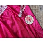 Vintage Natalie‎ Creations Hot pink nightgown size L NWT Size L Photo 3