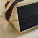 Tommy Hilfiger Blue and Cream Shoulder Bag Photo 8