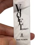 ASOS Violet Romance White Floral Embroidered Dress Size Small Photo 4