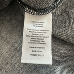 Talbots Windowpane Black Ivory Plaid Mock Neck Fleece Dress Size L Photo 9