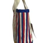 Brighton NWT Red, White, and You Mini Heart Canvas Tote crossbody bag Photo 3