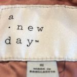 A New Day Oversized Full Zip Bomber Jacket Pink Bliss Rose Gold Photo 7