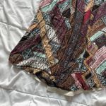 Nina Leonard  Womens Size Small Patchwork Mini Dress Lined Flowy Boho Hippie Y2K Photo 2