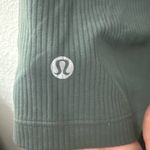 Lululemon Green One Shoulder Ribbed  Tank Photo 2