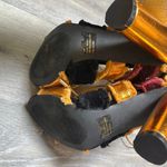 Cape Robbin  Maura-5 Orange Metallic High Heels Photo 6