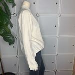 Treasure & Bond  Cream Pear Long Sleeve Button Down Size Medium Slim Photo 7