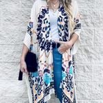 NWT Marcus Adler Print Kimono Top Blue Size undefined Photo 2