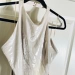 ZARA  NWT MAXI FOIL HALTER DRESS
SIZE LARGE Photo 3