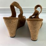 UGG  hazel‎ suede sling back wedge sandals size 9 Photo 5