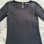 Revolve Benjamin Jay Black Jay Layne hi low modal Long Sleeve Dress, size M Size M Photo 8