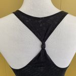 Under Armour women S racerback semi sheer activewear tank top black Photo 5