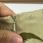 Tommy Bahama Tan Floral Silk Mini Skirt Womens 4 Tropical Hawaiian Vintage 90s Photo 7