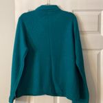 Jane Ashley  Wool Sweater size XL BNWOT teal color very pretty length 28” bust 42 Photo 4
