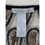 Charlotte Russe Mesh Sequin Party Fringe Sleeveless Top Sz XL McBling Whimsigoth Photo 4