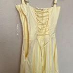 House Of CB  size M PLUS CUP  'Carmen' Buttercup‎ Bustier Sundress yellow NWOT Photo 9