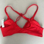 Cupshe  Tie Front Crossback Bikini Top, Size M New without Tag Photo 2