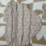 Miss Lola NWT | Floral Corset Top Smocked Beige Floral | Women's S Photo 0