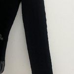 Trina Turk 4 Pocket Crochet Trim Black Wool Cardigan Sweater Gold Buttons Preppy Photo 3