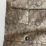 Talbots  Women's Blazer Jacket Size 14 Floral‎ Lace Metallic Career Business Photo 3