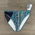Vince Camuto Abstract Animal High Cut Bikini Bottoms - Size L - Midnight - NWT Photo 3