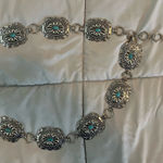 Western concho belt Silver Photo 0