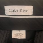 Calvin Klein  Black Dress Pants Size 6 Mid Rise Straight Leg Trousers Photo 4