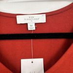 NWT New Directions Womens Julianna Bell Sleeve Crepe Dress Rustoxide Medium Rust Orange Photo 2