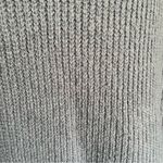 Woven Heart Dusty Blue Cropped  Sweater Size S Photo 2