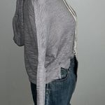 Hollister Women’s Oversized Drop Shoulder Hooded Lightweight Crop Front Sweater Photo 4