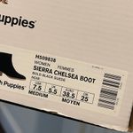 Hush Puppies  Sierra Chelsea Boot Black Suede Women's Size 7.5 Medium Photo 4