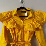 New York And Company button down ruffles dress Size Large Photo 2