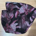 SheIn purple floral maxi skirt xs Photo 1