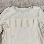 LC Lauren Conrad Lauren Conrad Yellow Swiss Dot Top Photo 1