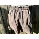 Aerie  brown paper bag drawstring shorts women's large Photo 1