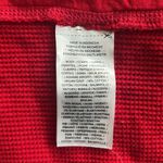 Lauren Ralph Lauren RED Thermal Tie Hooded Waffle Knit Cardigan Size XL NEW Photo 11