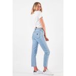 A Brand A 94 High Slim Walk Away Rigid Denim Jeans Size 4 NWT Blue Photo 3